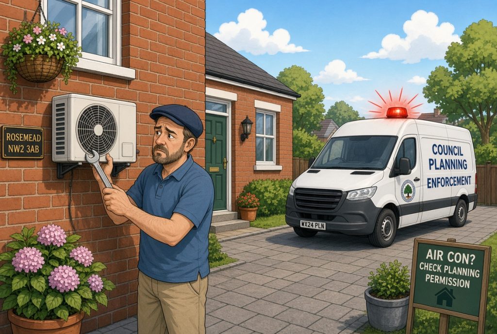 Need permission to install Air Con?