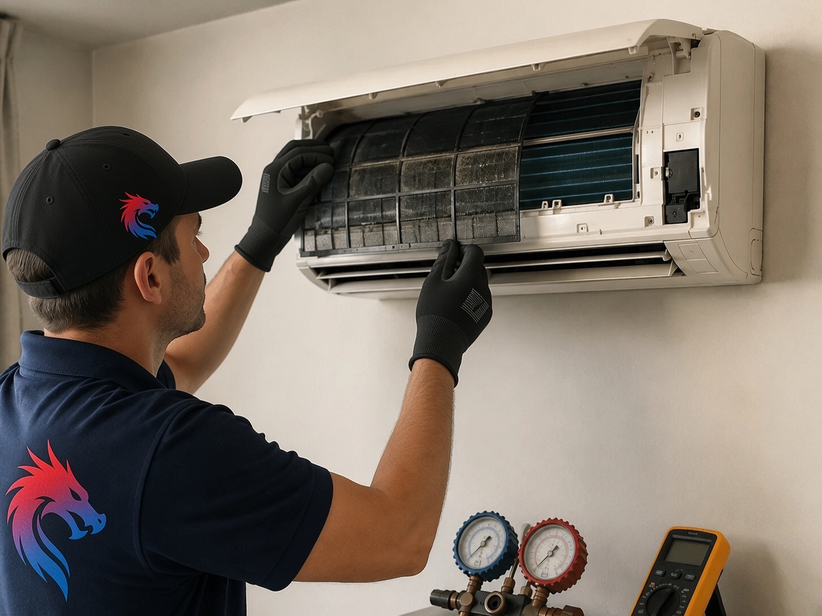 AC maintenance check